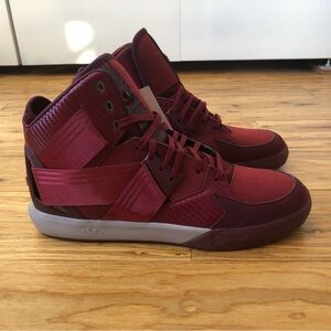 Adidas Originals C-10 High-Top Sneakers | Rare Red Colorway | Men’s 10.5 | NWT